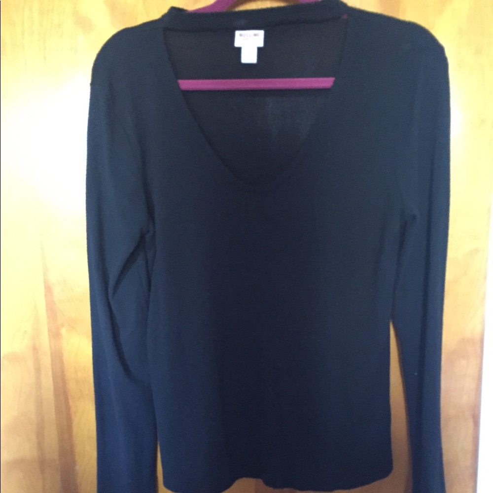 Mock Neck Long sleeve top